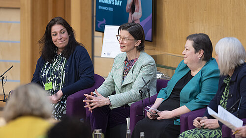 Sally at Scottish Women's Convention