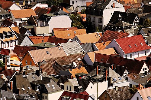 City roofs