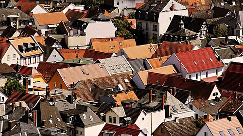 City roofs